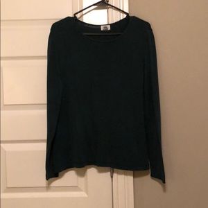 emerald sweater